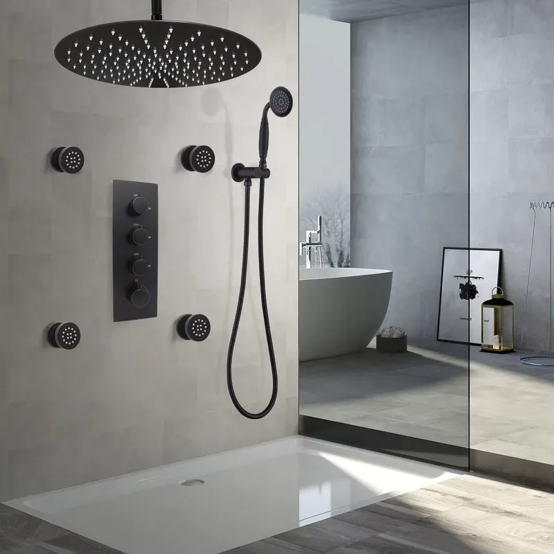 Spa & Wellness Hotel Diament Ustroń Opinie - 4-Piece Matte Black Ceramic Adjustable Flow