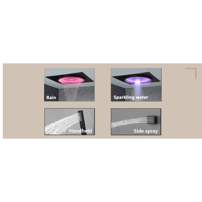 Smart LED Shower Set Bathroom  - Spa & Wellness Hotel Diament Ustroń Opinie 评论和价格
