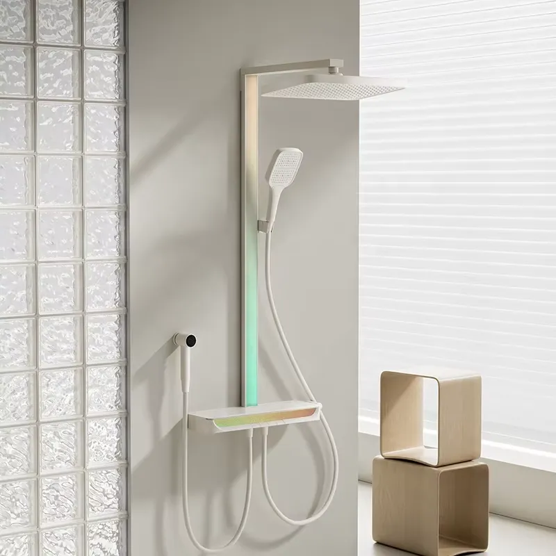 Brass Digital Waterfall Shower - Spa & Wellness Hotel Diament Ustroń Opinie 评论和价格