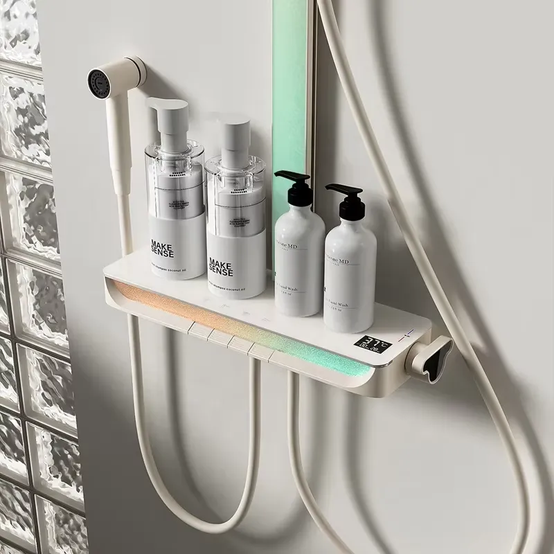 Brass Digital Waterfall Shower - Spa & Wellness Hotel Diament Ustroń Opinie 评论和价格