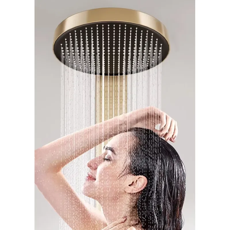 Brass Rainfall Shower Panel Se - Spa & Wellness Hotel Diament Ustroń Opinie 评论和价格